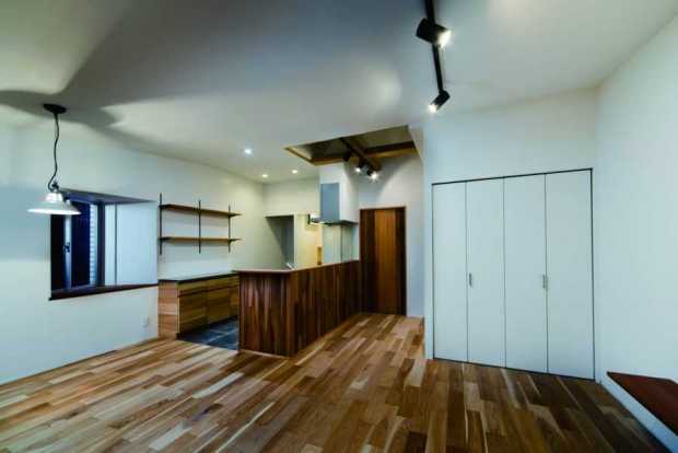 マンションとは思えない戸建のような空間